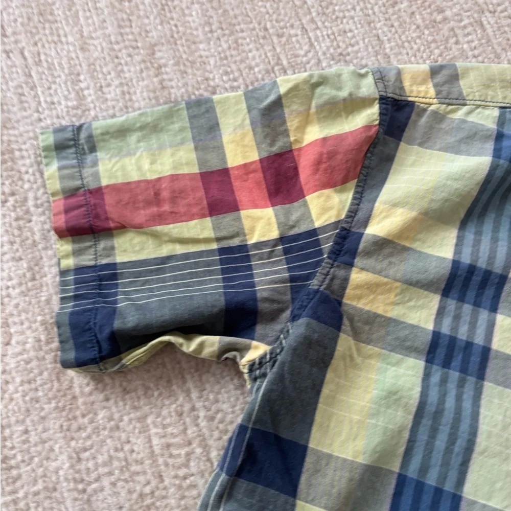 Eddie Bauer Multicolor Plaid Button Down Shirt - Picture 5 of 8